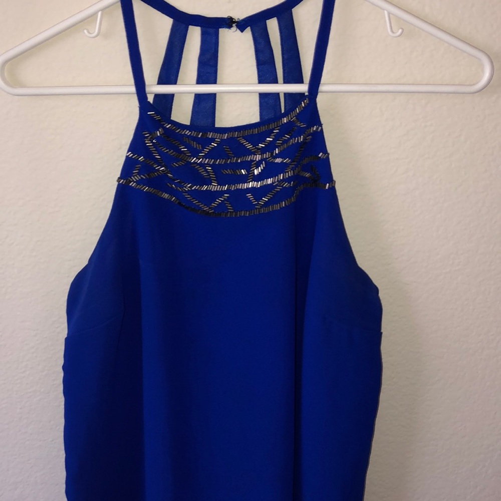 Sequined cutout shirt